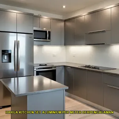 harga kitchen set aluminium per meter berpengalaman
